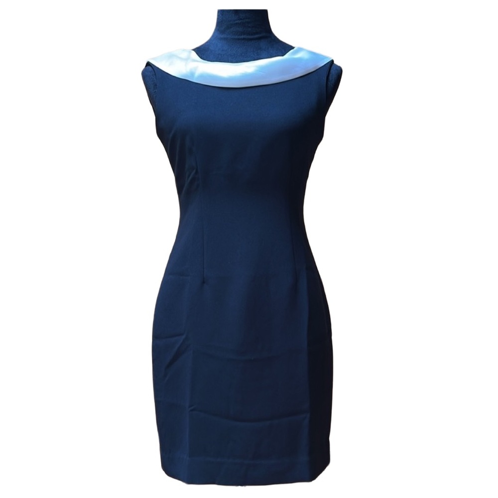 womens little black dress bow mini party black tie evening‎ glam 2 petite